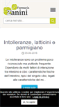 Mobile Screenshot of farmaciazanini.it